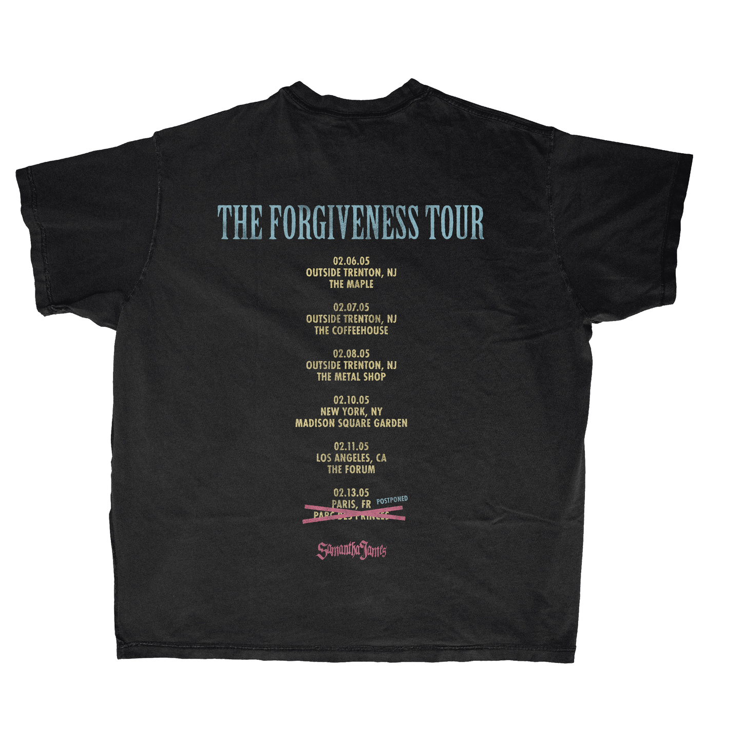 Samantha James Tour Tee
